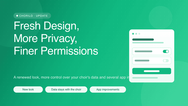 A Fresh Design, More Privacy and Finer Permissions