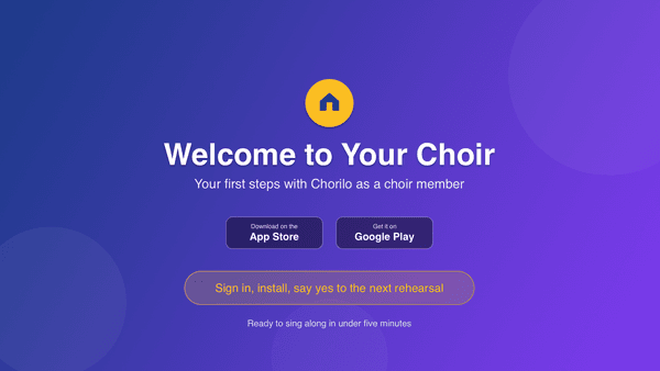 Getting Started for Members: From Invitation to Your First Rehearsal