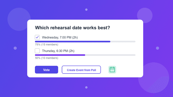 Polls in Chorilo – Democratic Decisions Made Easy