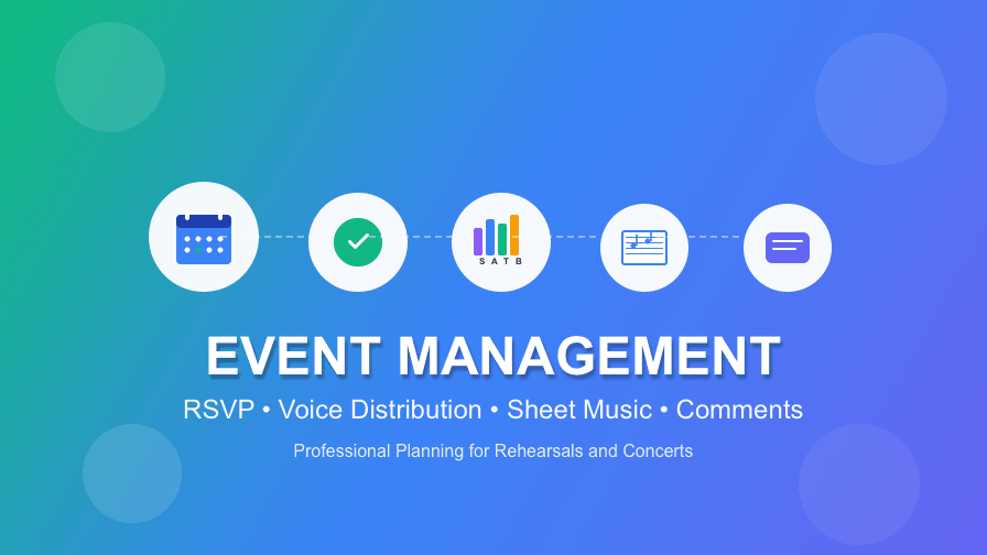 Events and Appointments in Chorilo – Perfect Planning for Your Ensemble