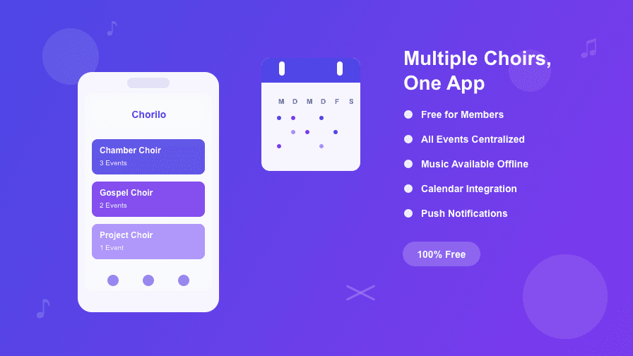 Staying Organized as a Member of Multiple Choirs